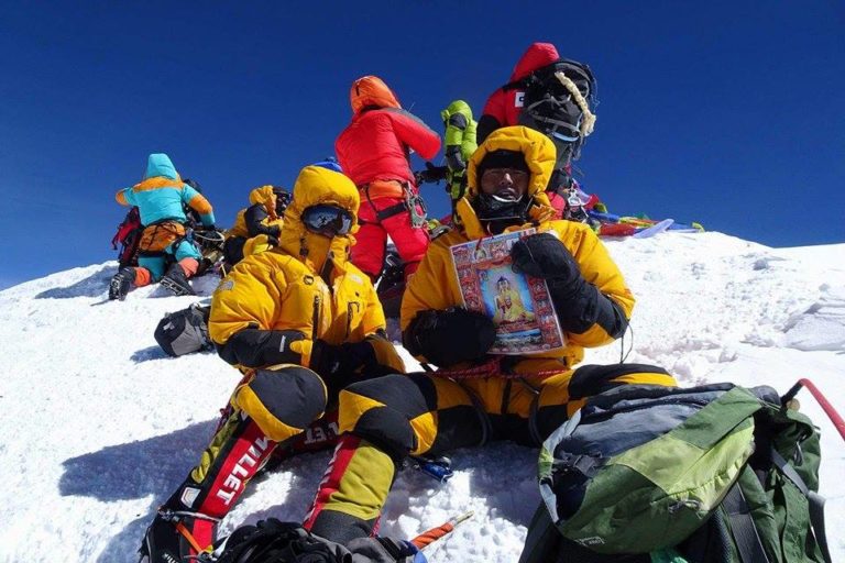 Tibetan Mountaineer Creates History, Becomes First Tibetan To Climb 